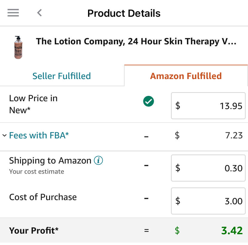 profit calculator